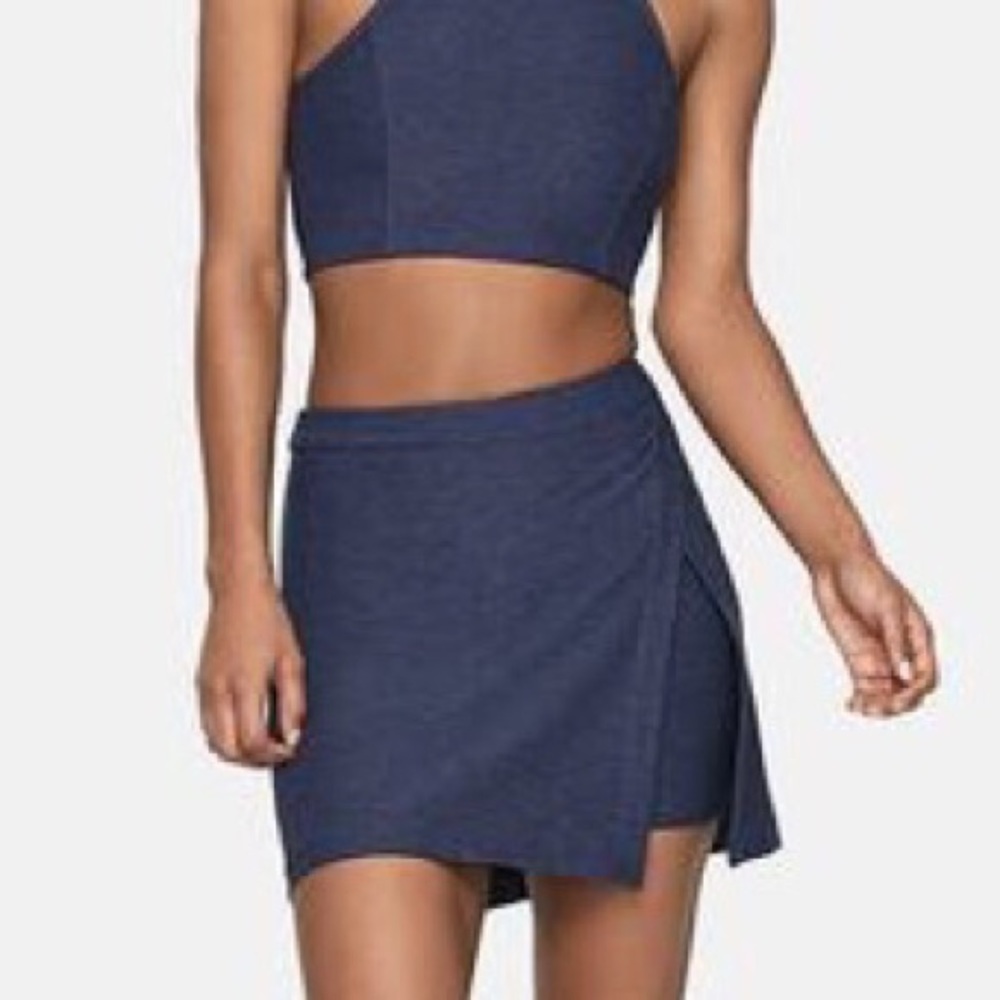 Outdoor Voices Navy Court skort